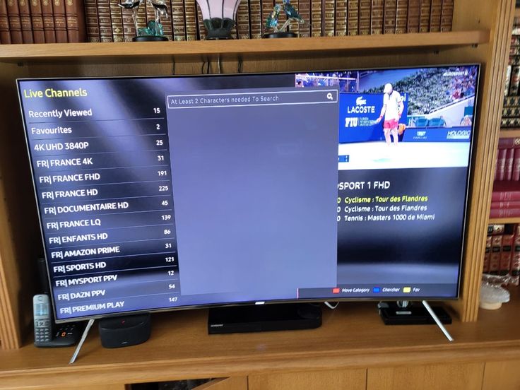 IPTV viewing setup shared by Maya R.